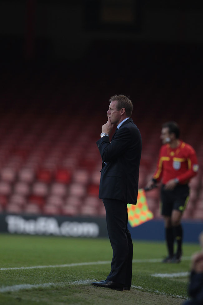 England Under-21 coach Stuart Pearce